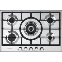 KENWOOD KHG705SS 75 cm Gas Hob - Stainless Steel, Stainless Steel