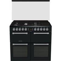 LEISURE Chefmaster CC100F521T 100 cm Dual Fuel Range Cooker - Anthracite, Black