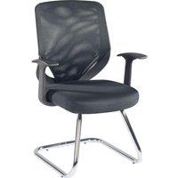 Alphason Atlanta Visitor Chair - Black