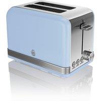 Swan ST19010BLN 2-Slice Toaster - Blue, Blue