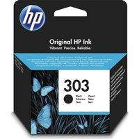 HP 303 Original Black Ink Cartridge, Black