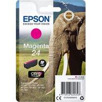 Epson 24 Elephant Magenta Ink Cartridge, Magenta