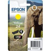 Epson 24 Elephant Yellow Ink Cartridge, Yellow