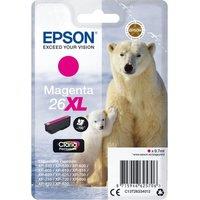 Epson Polar Bear 26XL Magenta Ink Cartridge, Magenta