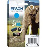 Epson Elephant 24XL Cyan Ink Cartridge, Cyan
