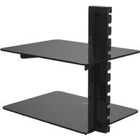 AVF AS200 Fixed AV Shelving, Black