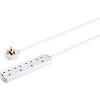 LOGIK L4WAY2M18 4-Socket Extension Lead - 2 m