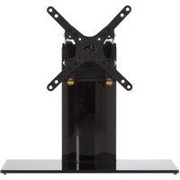 AVF B201BB 450 mm TV Stand with Bracket - Black, Black