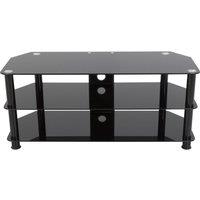 AVF SDC1140CMBB 1140 mm TV Stand - Black, Black