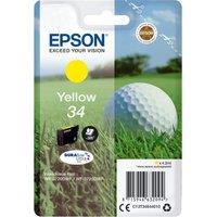 EPSON Golf Ball 34 Yellow Ink Cartridge, Yellow