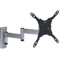 Properav TV-A1822S Full Motion 13-43" TV Bracket, Silver/Grey