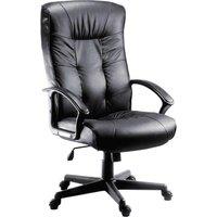Teknik Gloucester Leather Reclining Executive Chair - Black