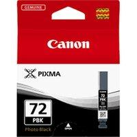 Canon PGI-72 Photo Black Ink Cartridge, Black
