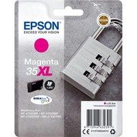 Epson 35 Padlock XL Magenta Ink Cartridge, Magenta
