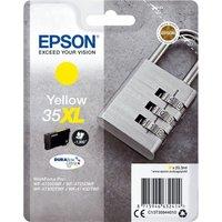 Epson 35 Padlock XL Yellow Ink Cartridge, Yellow