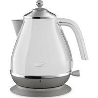 DELONGHI Icona Capitals KBOC3001.W Jug Kettle - White, White