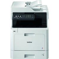 Brother MFC-L8690CDW All-in-One Wireless Laser Colour Printer with Fax, White