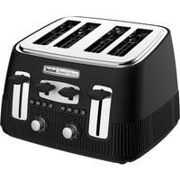 TEFAL Avanti Classic TT780N40 4-Slice Toaster - Matte Black, Black