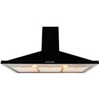 LEISURE HP92PK Chimney Cooker Hood - Black, Black