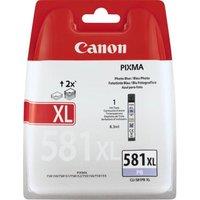 CANON CLI-581XL Photo Blue Ink Cartridge, Cyan