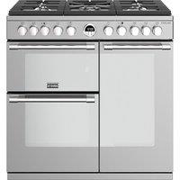 STOVES Sterling S900DF 90 cm Dual Fuel Range Cooker - Stainless Steel, Stainless Steel