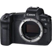 CANON EOS R Mirrorless Camera with Mount Adapter, Black