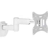 PROPERAV P-SWB503AW-1 Tilt & Swivel 23-43" TV Bracket - White, White