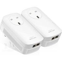 TP-LINK TL-PA9020P Powerline Adapter Kit - Twin Pack, White