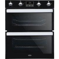 BELLING BI702FPCT Electric Built-under Double Smart Oven - Black, Black