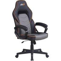 ADX Firebase Coreu0026trade21 Gaming Chair - Black & Grey, Black,Silver/Grey