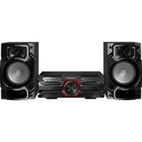 PANASONIC SC-AKX320E-K Bluetooth Megasound Party Hi-Fi System - Black, Black