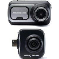 Nextbase 422GW Quad HD Dash Cam with Amazon Alexa & NBDVRS2RFCZ Full HD Rear View Dash Cam Bundle, Black
