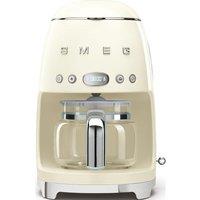 SMEG 50's Retro DCF02PBUK Filter Coffee Machine - Cream, Cream