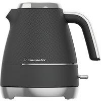 BEKO Cosmopolis WKM8307B Jug Kettle - Black & Chrome, Silver/Grey,Black