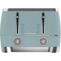 BEKO Cosmopolis TAM8402T 4-Slice Toaster - Blue, Blue