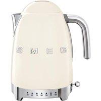SMEG 50's Retro Style KLF04CRUK Jug Kettle - Cream, Cream