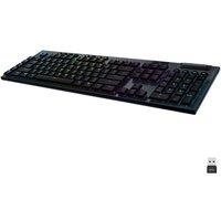 LOGITECH G915 LIGHTSPEED RGB Wireless Mechanical Gaming Keyboard, Black