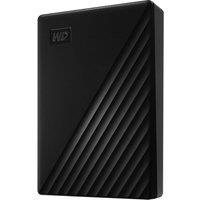 WD My Passport Portable Hard Drive - 4 TB, Black, Black