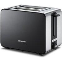 BOSCH Sky TAT7203GB 2-Slice Toaster - Black, Black