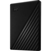 WD My Passport Portable Hard Drive - 2 TB, Black, Black