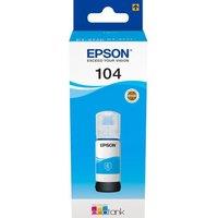 EPSON 104 Cyan Ecotank Ink Bottle, Cyan