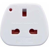 LOGIK LUKUS20 UK to US Travel Plug Adapter, White