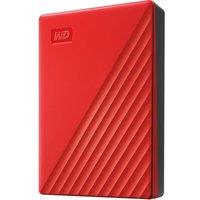 WD My Passport Portable Hard Drive - 1 TB, Black, Black