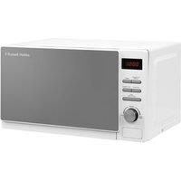 Russell Hobbs RHM2079A Compact Solo Microwave - White, Black