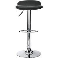 ALPHASON Ohio Leather Bar Stool Chair - Black