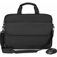 LOGIK L14BUN20 14.1" Laptop Bag & Wireless Mouse Bundle - Black, Black