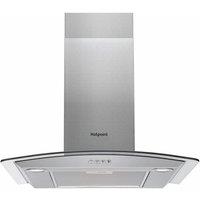 HOTPOINT PHGC7.4 FLMX Chimney Cooker Hood - Stainless Steel, Stainless Steel