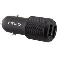 VELD Super-Fast 2 VC30CB Universal USB Car Charger, Black