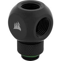 CORSAIR Hydro X Series XF Y-Splitter Rotary Fitting Adapter - G1/4", Black, Black