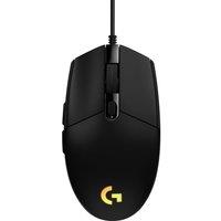 LOGITECH G203 Lightsync Optical Gaming Mouse, Black